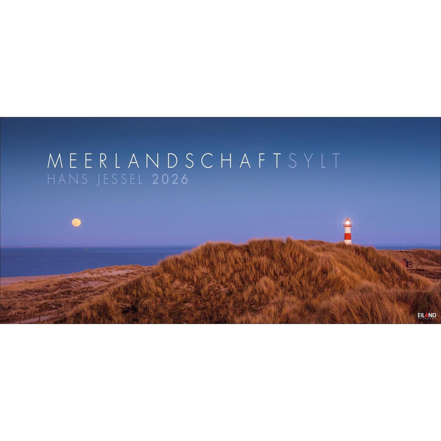 Wandkalender Meerlandschaft SYLT Kalender 2026 - Hans Jessel