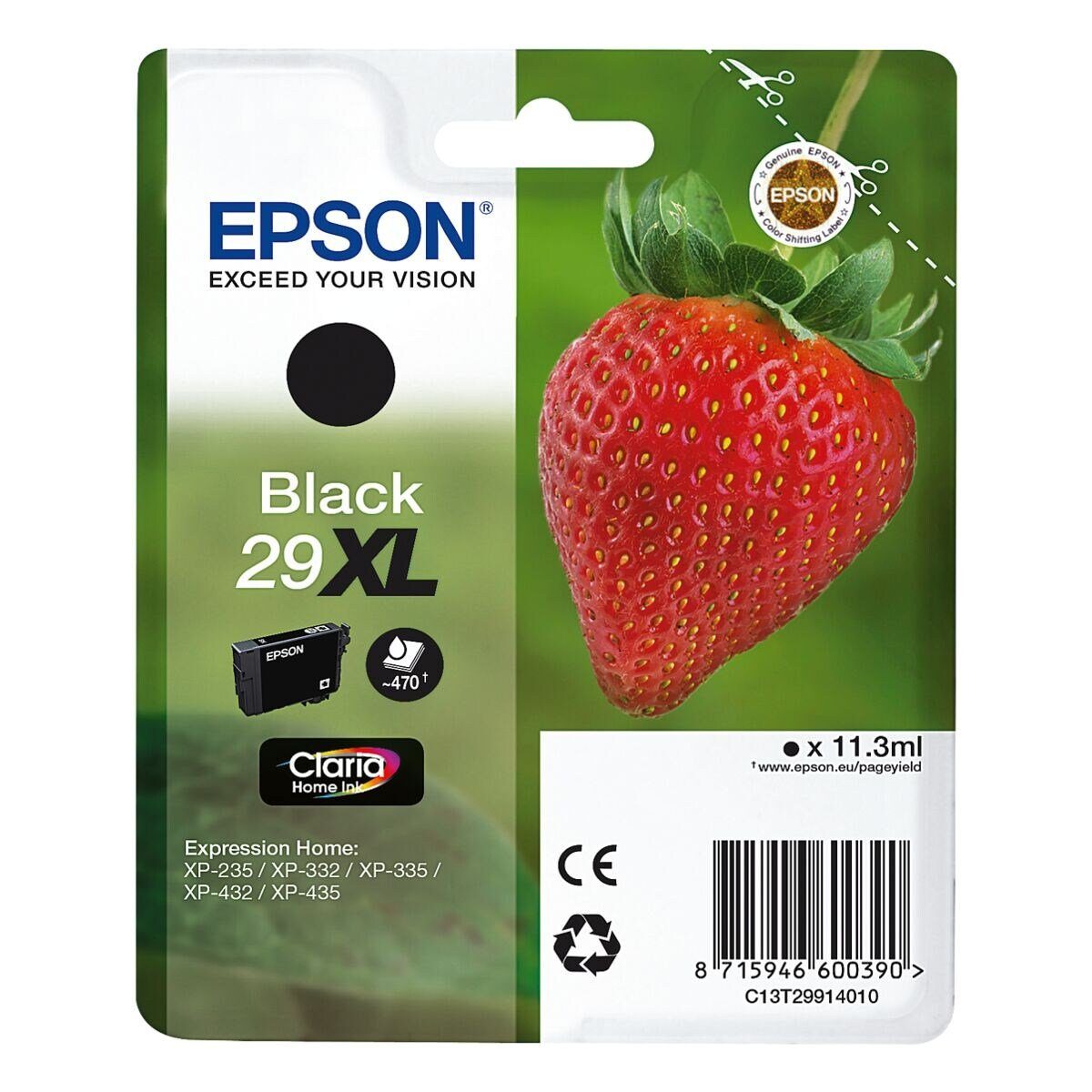 Epson T2991XL Tintenpatrone (schwarz)