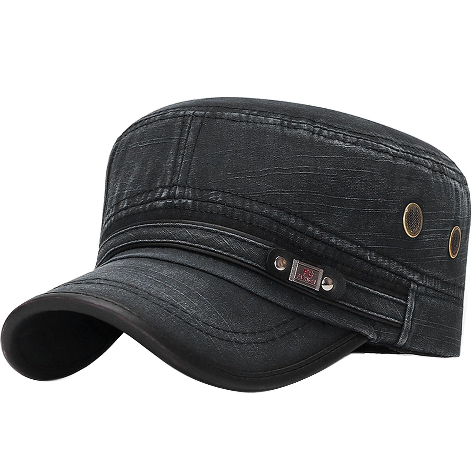 Zaewry Schirmmütze Unisex, verstellbare flache Kappe, Outdoorhut Newsboy Gatsby Cap Kappe / Mütze / Hut