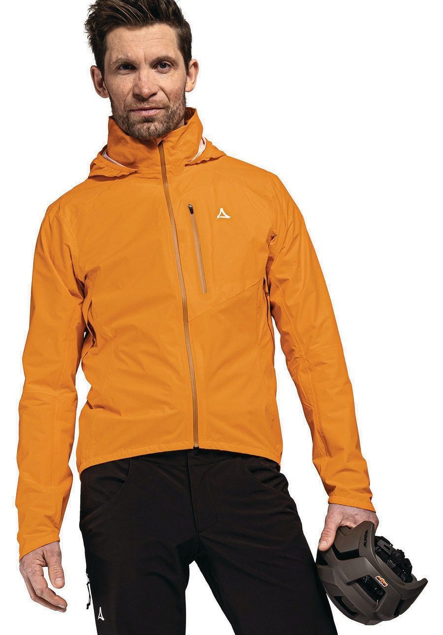 Schöffel Regenjacke 2,5-Lagen Bohusleden (wasserdicht) gelb/orange Herren