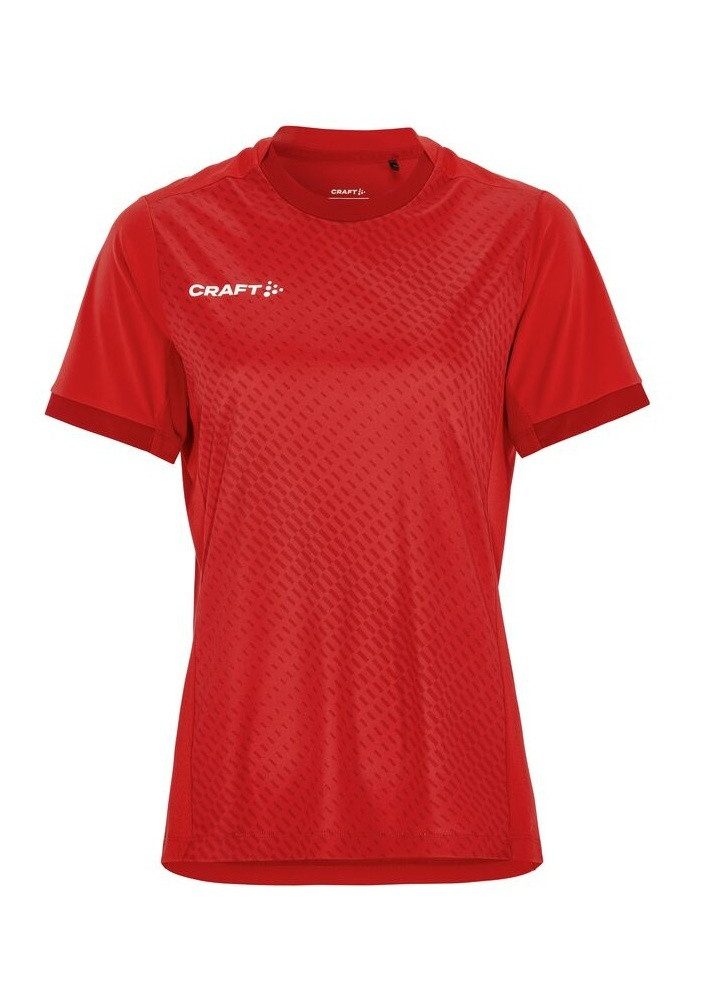 Craft Trainingsshirt Evolve 2.0 Graphic Jersey (strapazierfähig, leicht) rot Damen