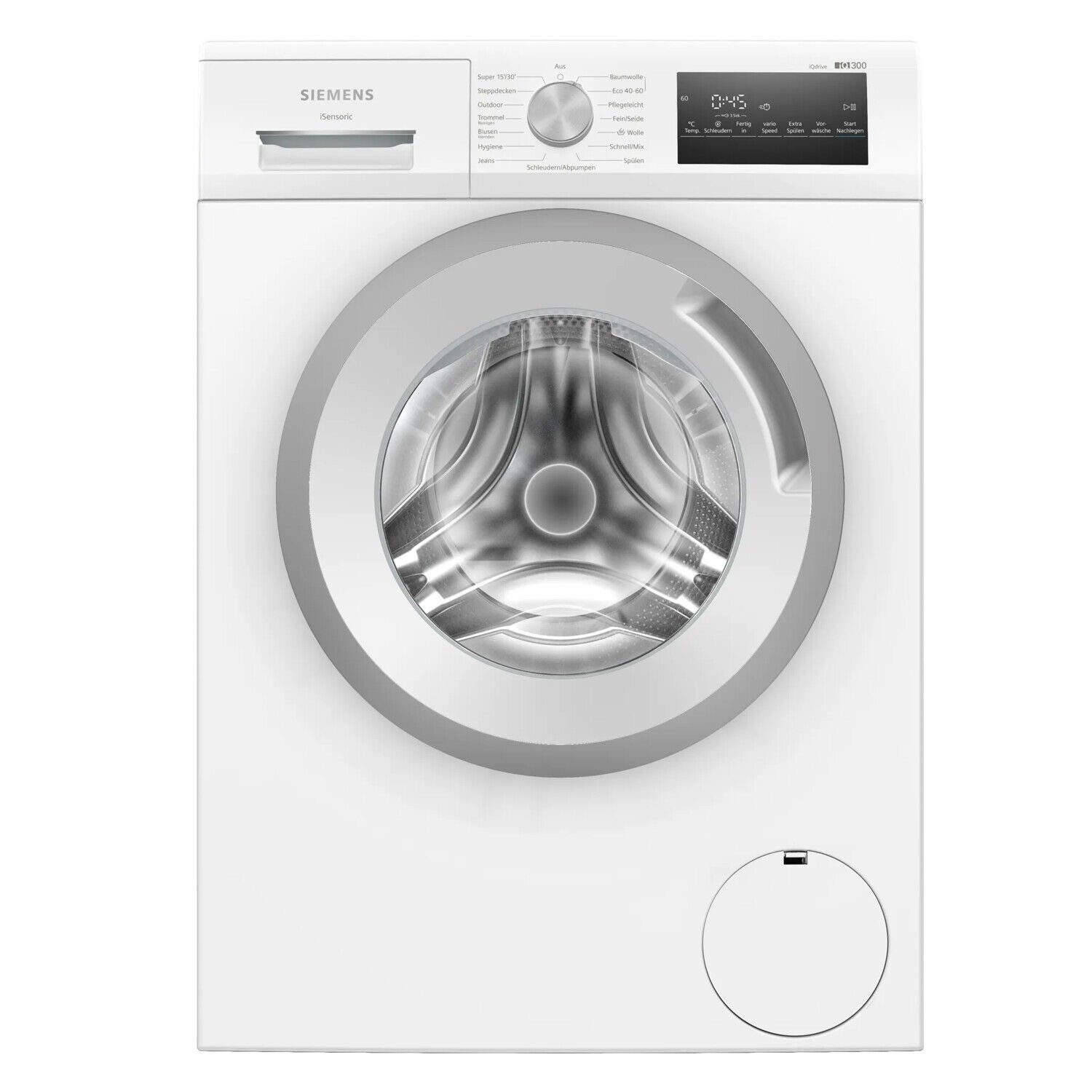 SIEMENS Waschmaschine Frontlader WM14N2V3, 7 kg, 1400 U/min, Invertermotor / Unwuchtkontrolle / Anti Vibration