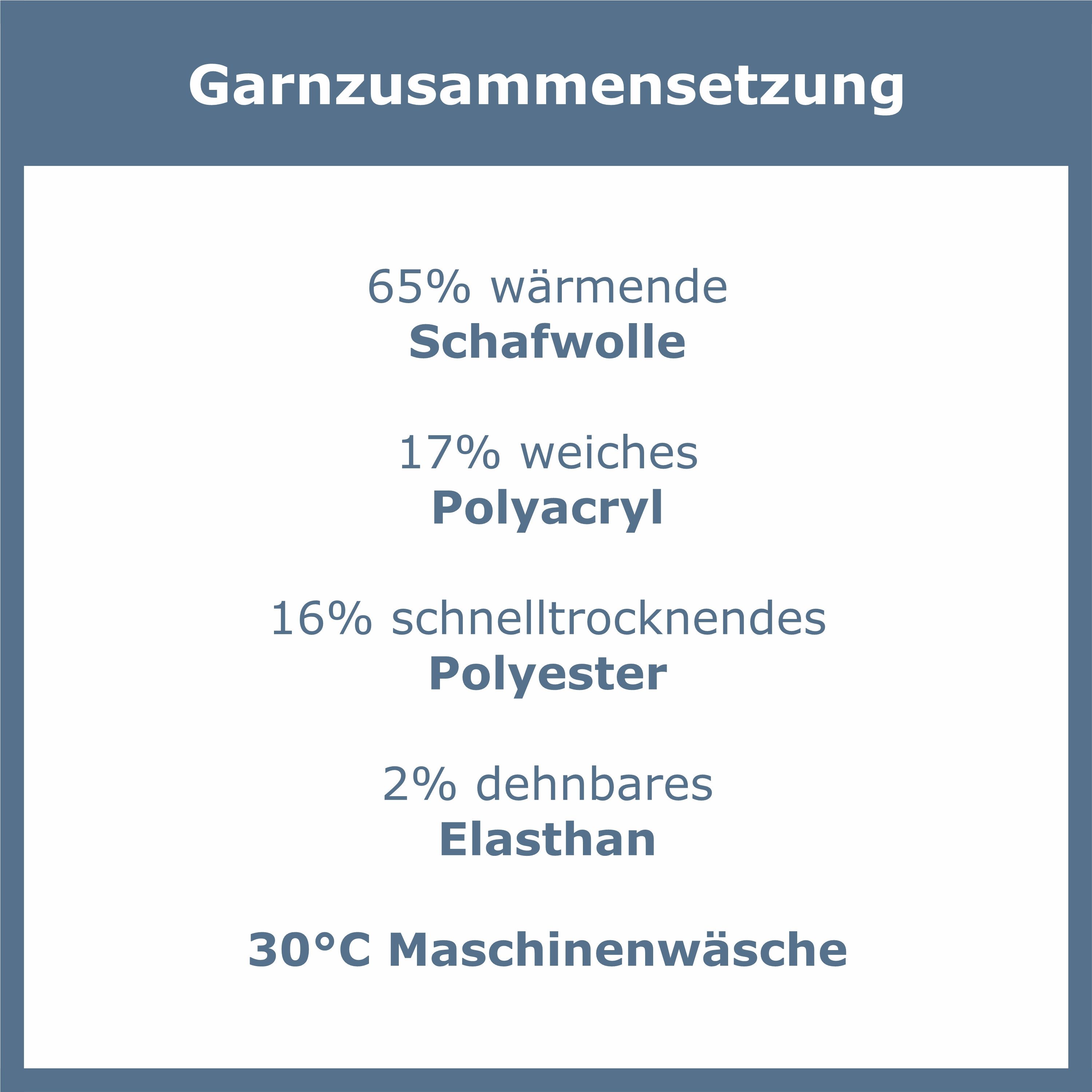 GAWILO Norwegersocken für Damen mit Wolle im skandinavischen Look (2 Paar) Extra warm & weich - Komfortbund ohne Gummidruck