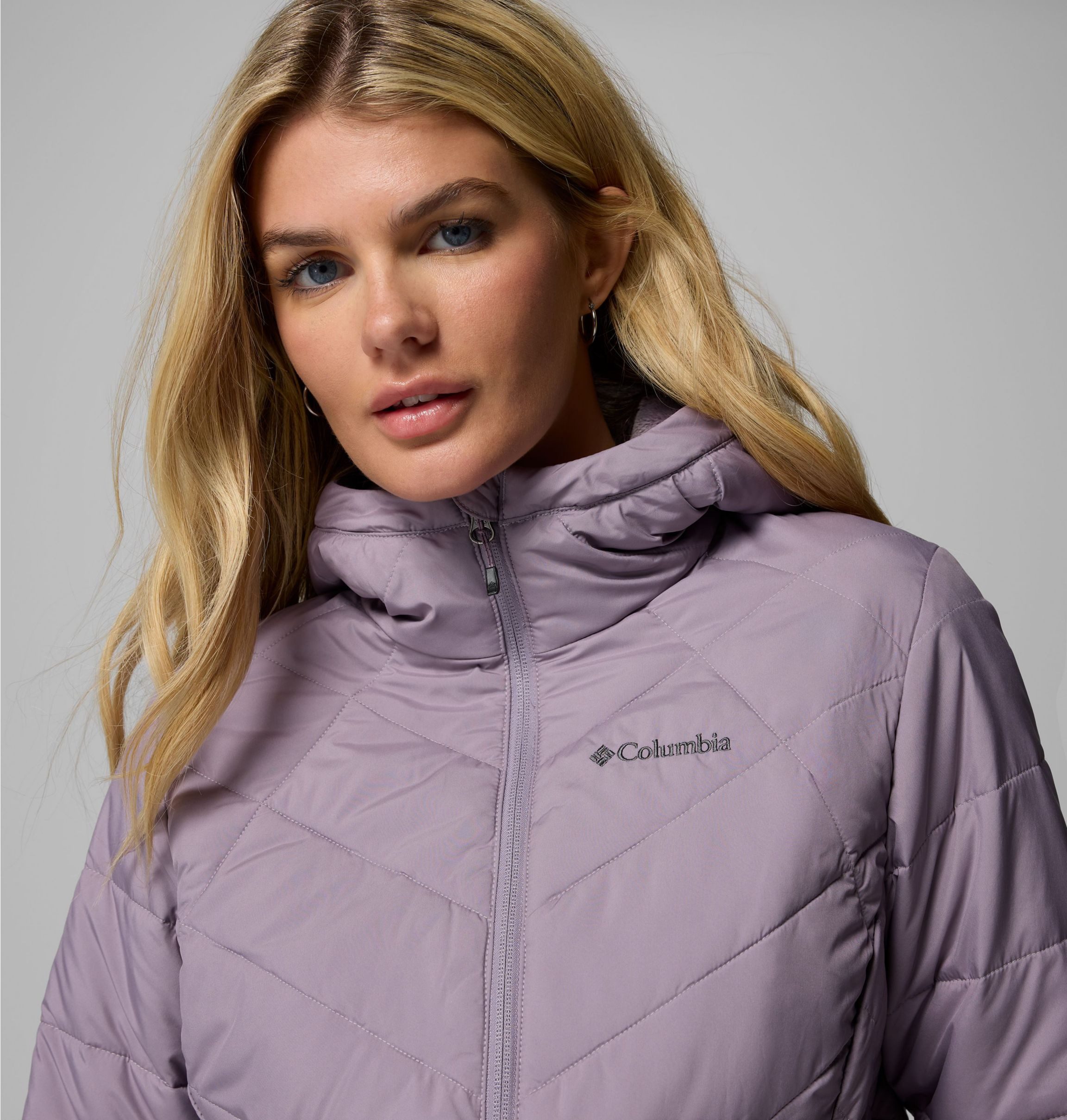 Columbia Steppjacke Heavenly Hooded Jacket mit integrierter Thermotechnologie, wasserabweisend, windabweisend – Bild 5 von 5