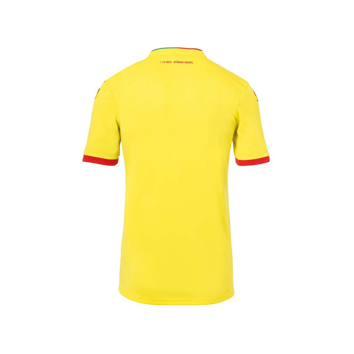 uhlsport Poloshirt gelb passform textil (1-tlg)