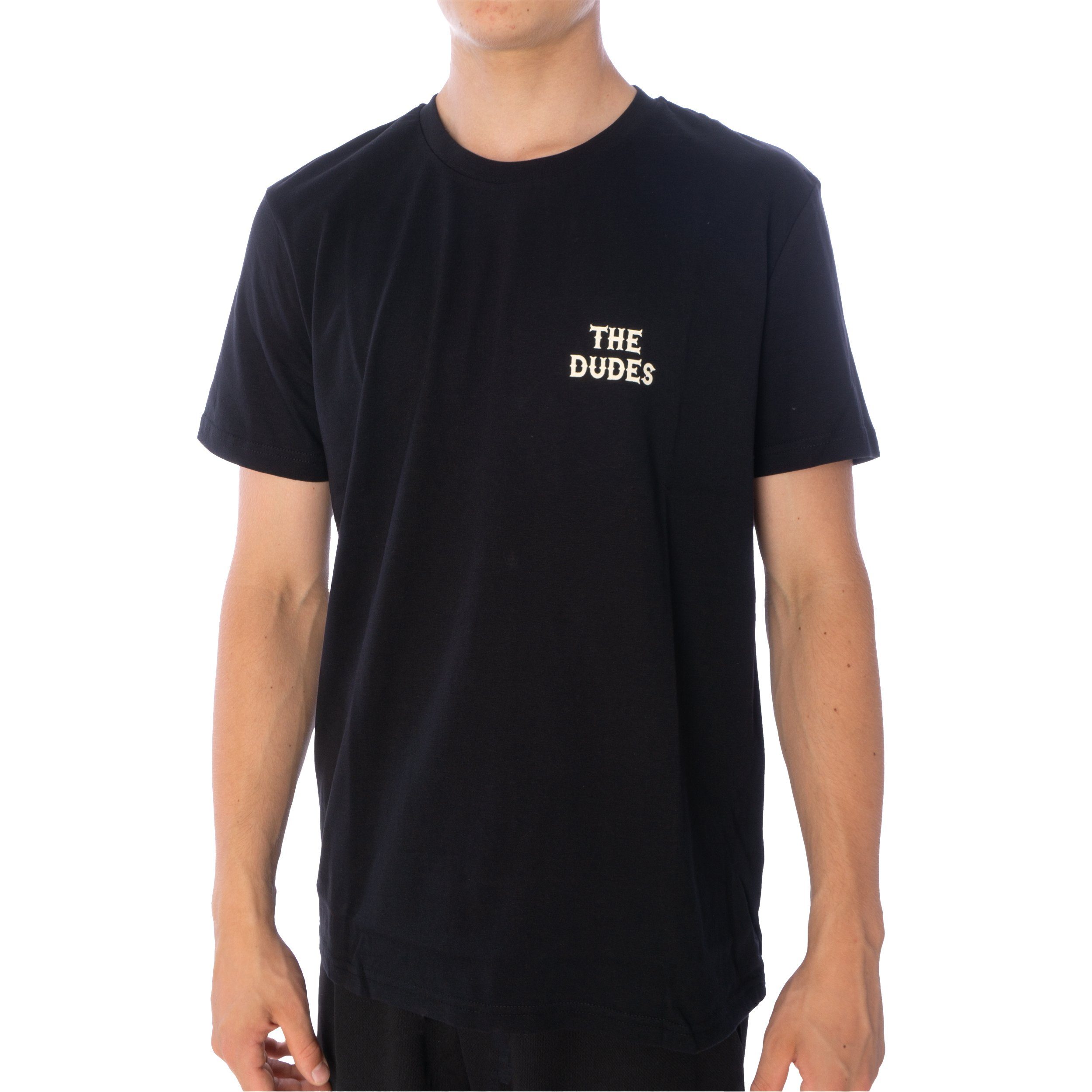 The T-Shirt (1-tlg) BCB Dudes schwarz Dudes Herren Shirt T-Shirt The