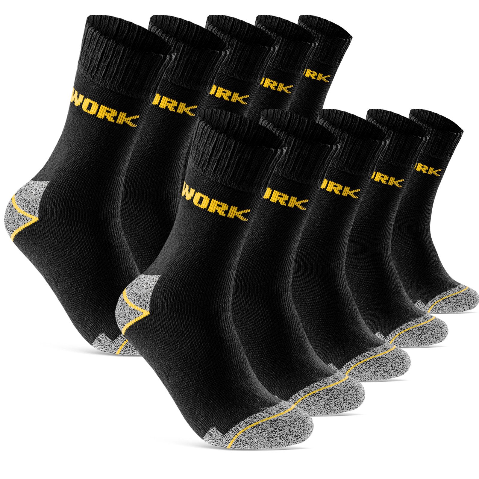 sockenkauf24 Arbeitssocken 10 Paar Work "THERMO" Herren Socken Arbeit mit I günstig online kaufen
