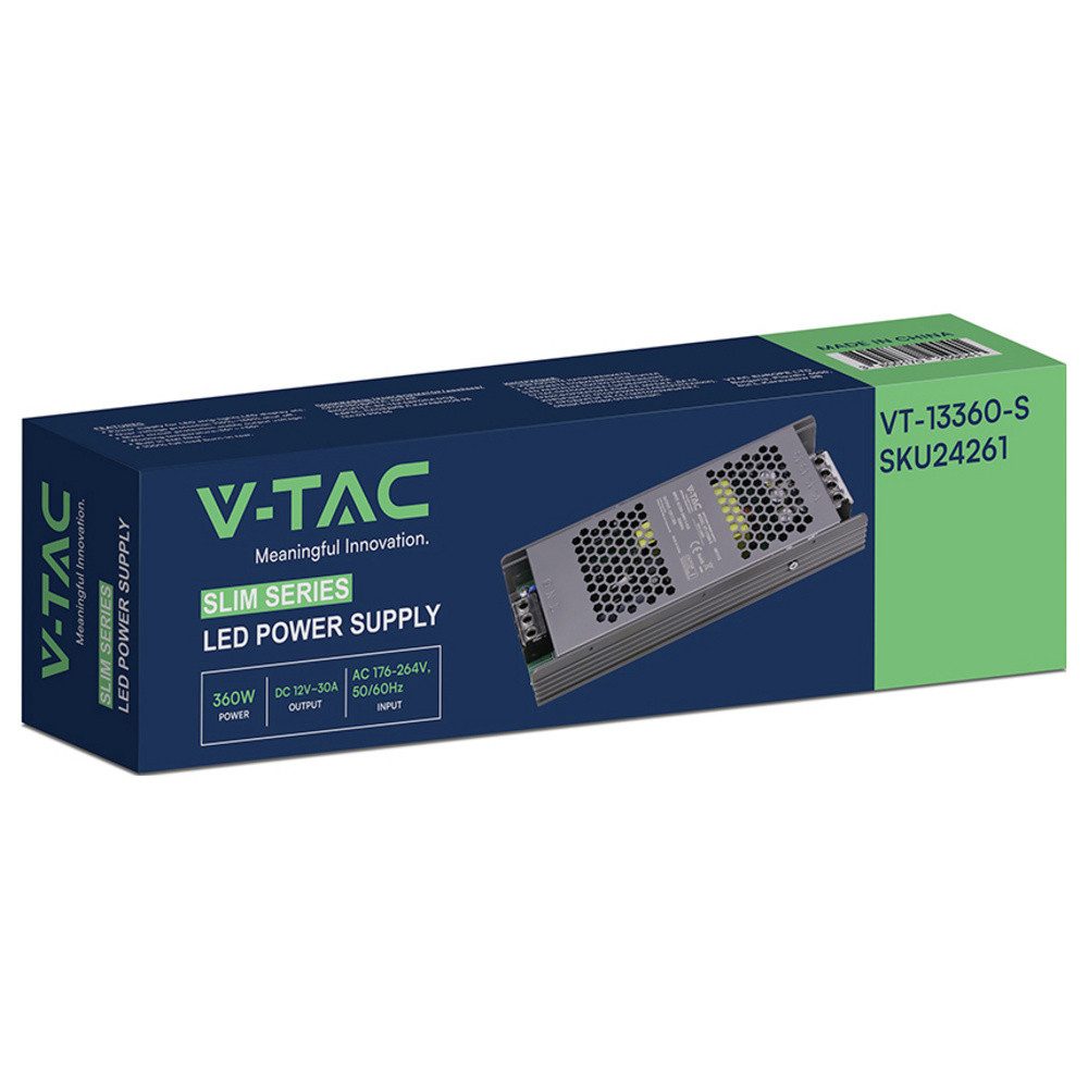 V-TAC V-TAC VT-13360-S LED-Trafo Konstantspannung 360 W 30 A 12 V/DC nicht LED Trafo