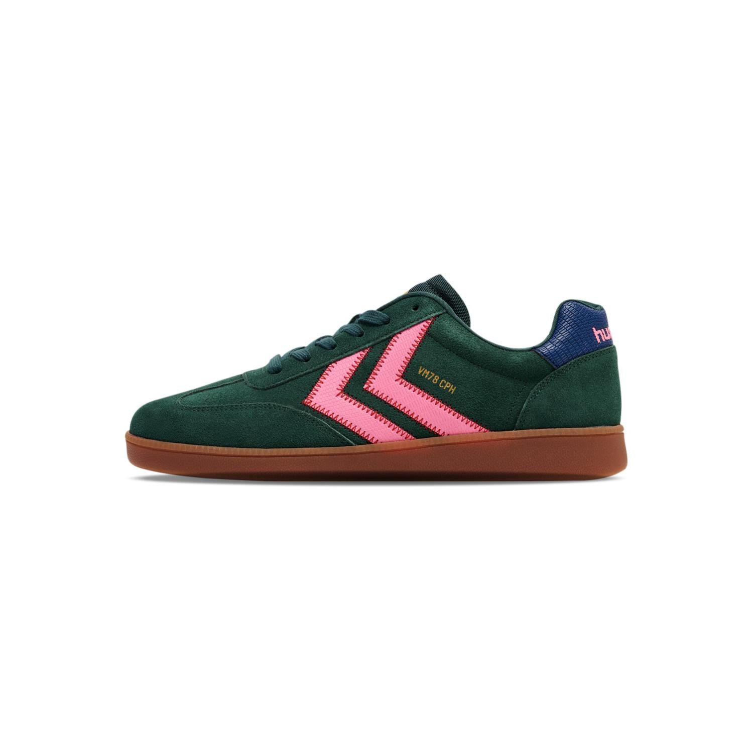 Hummel VM78 CPH JR Kindersneaker - Schwarze Sportschuhe Mit Klettverschluss