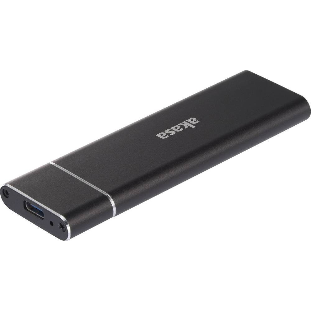 Akasa Festplatten-Gehäuse M.2 SSD Gehäuse USb 3.1, M.2 Steckplatz