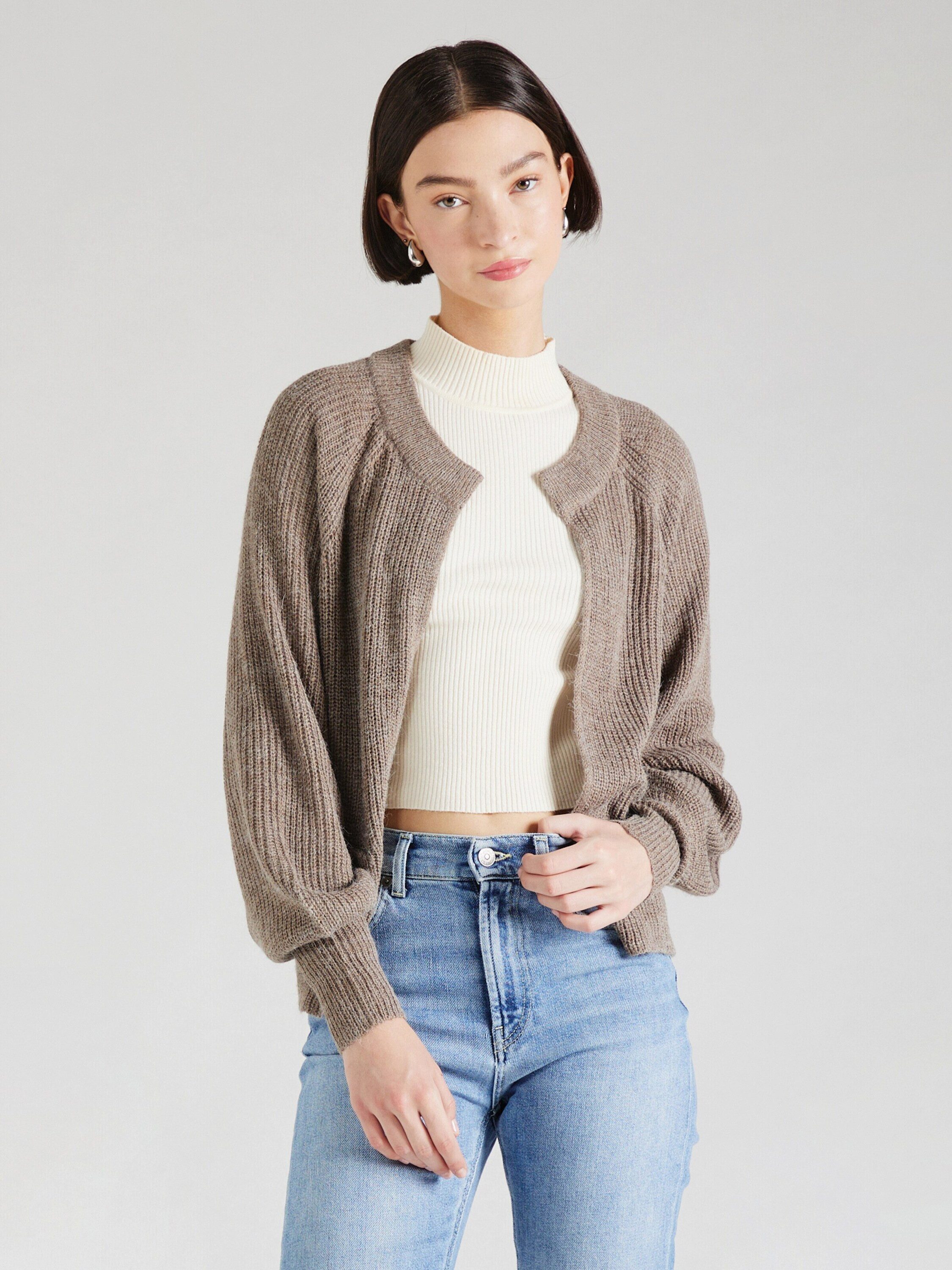 fransa Strickjacke FR Eretta (1-tlg) Plain/ohne Details günstig online kaufen