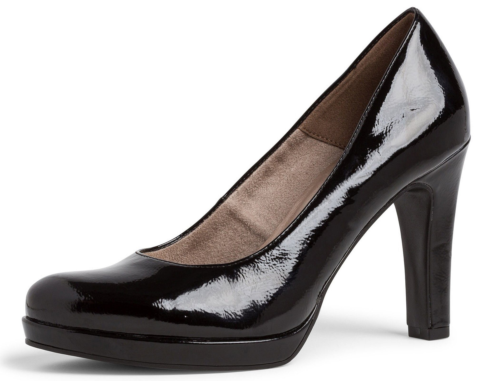 Tamaris 1-22426-24 018 Black Patent Pumps. Reduzierter Preis € 34,00. Unverbindliche Preisempfehlung € 39,95