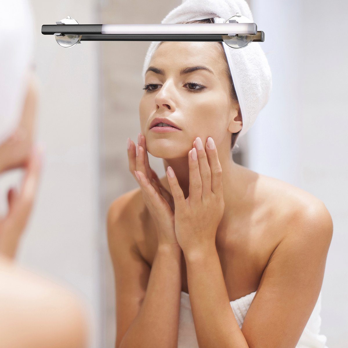 MeLiTec LED Spiegelleuchte WD10-4 Akkubetrieb günstig online kaufen