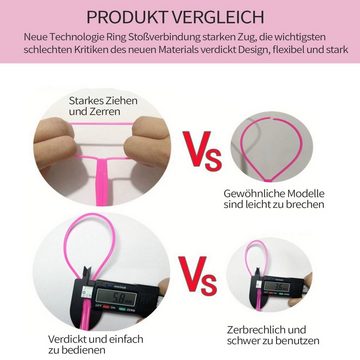 MAGICSHE Haarstyling-Set Haare Frisuren Hilfe Set Pferdeschwanz-Maker Zopfschlaufe