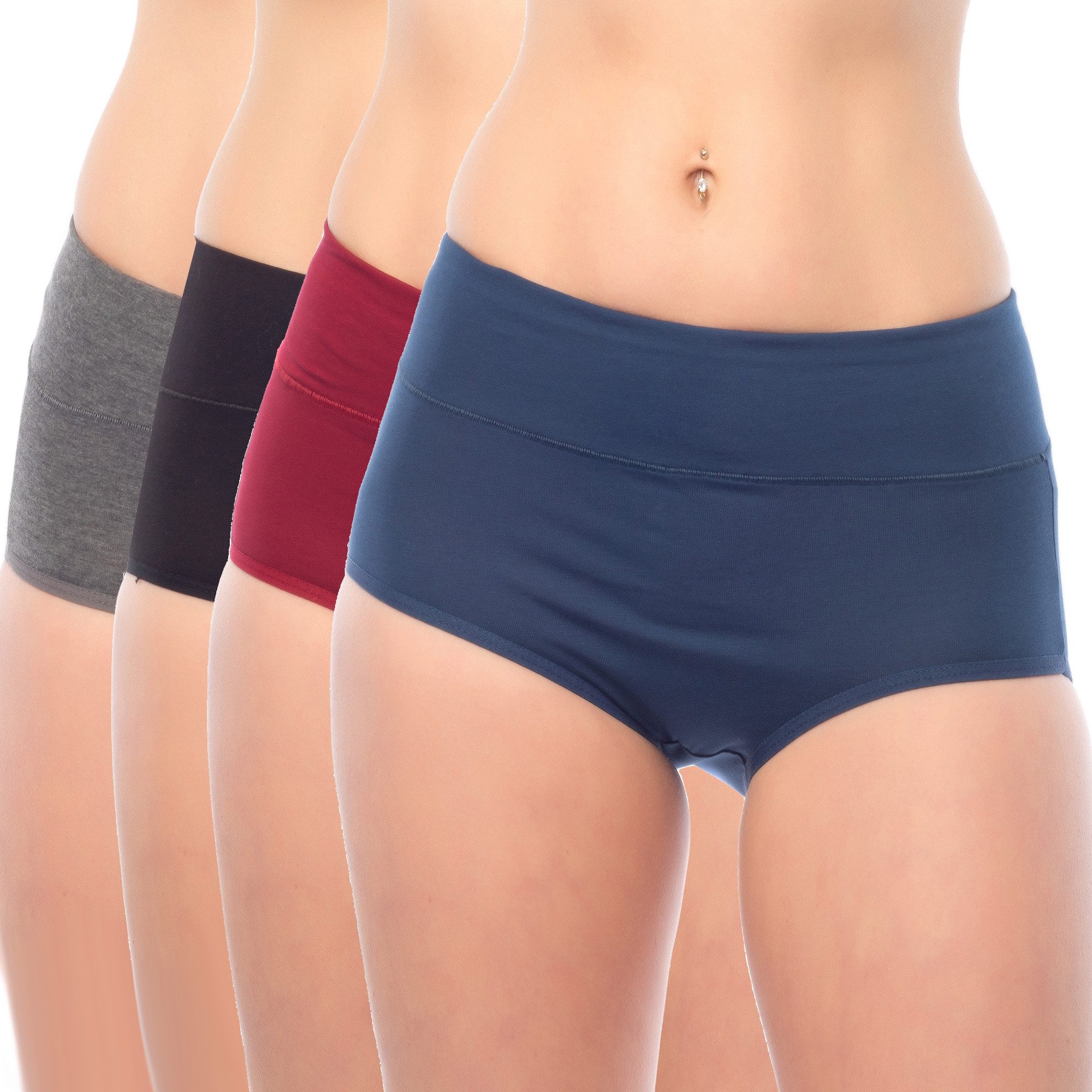 Bongual High-Waist-Hipster Taillenslip mit extra breitem Bund Gr. S/36 günstig online kaufen