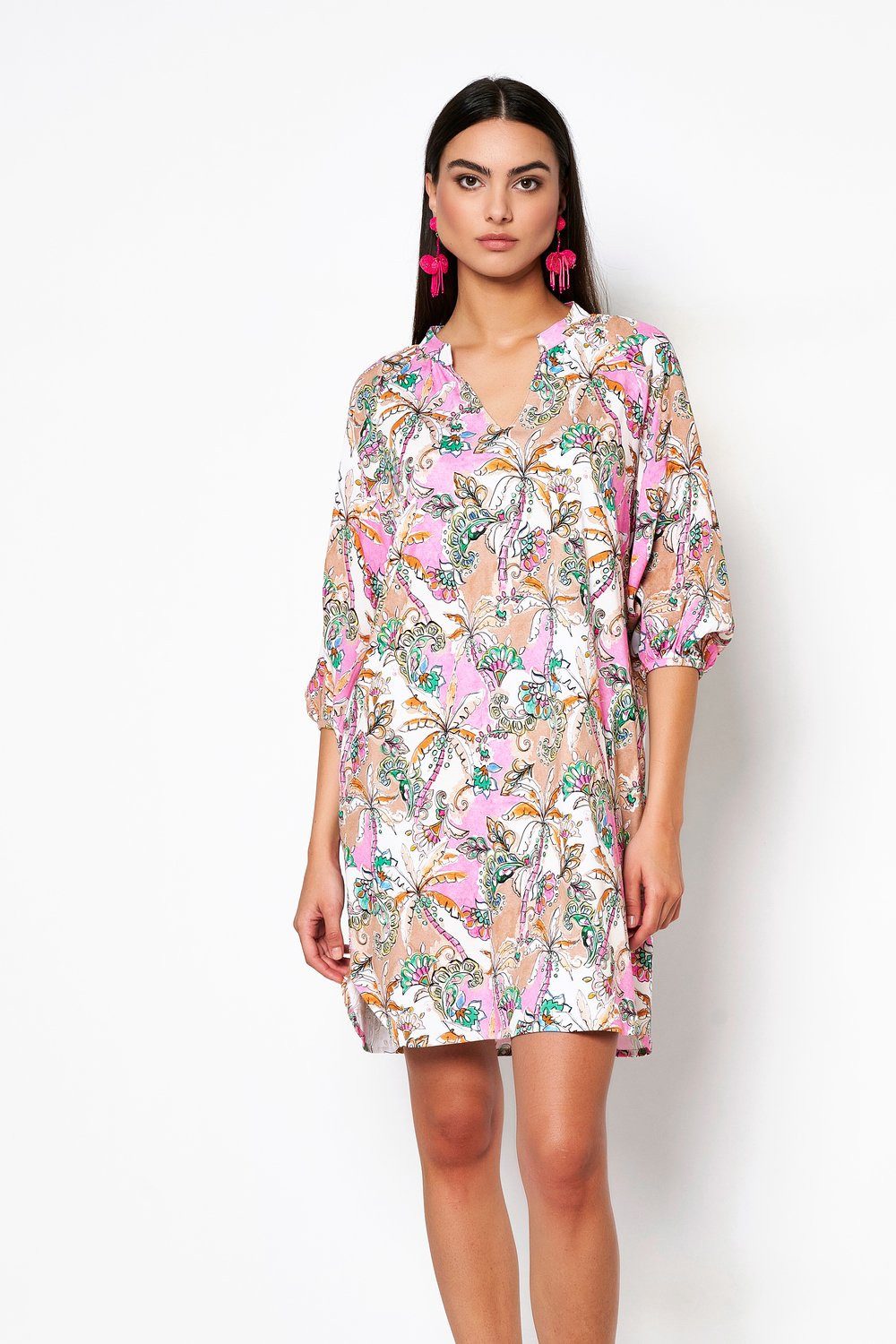 DESOTO Jerseykleid Nelly Blusenkleid halbarm aus günstig online kaufen