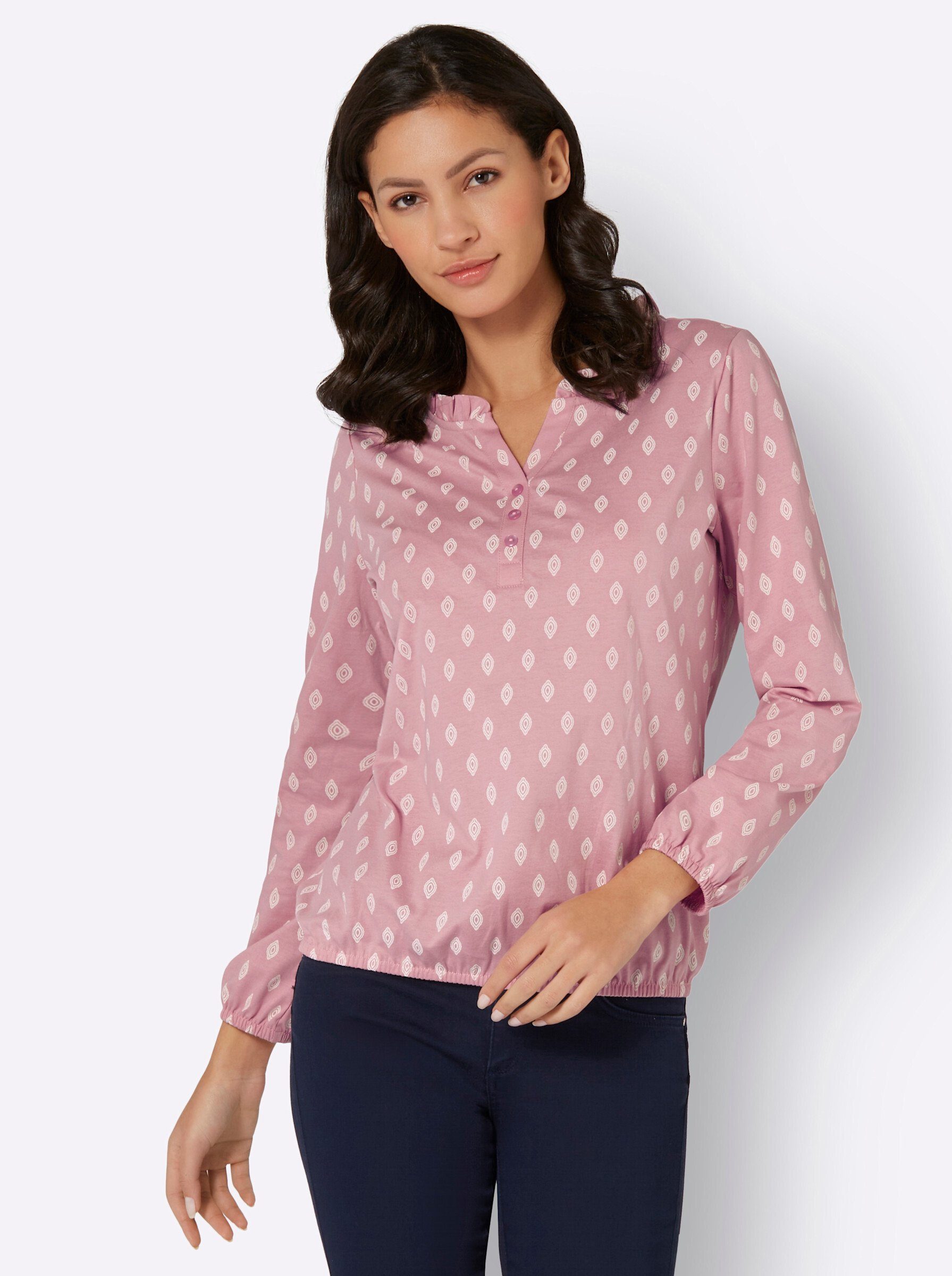 T-Shirt Langarm-Shirt Langarm