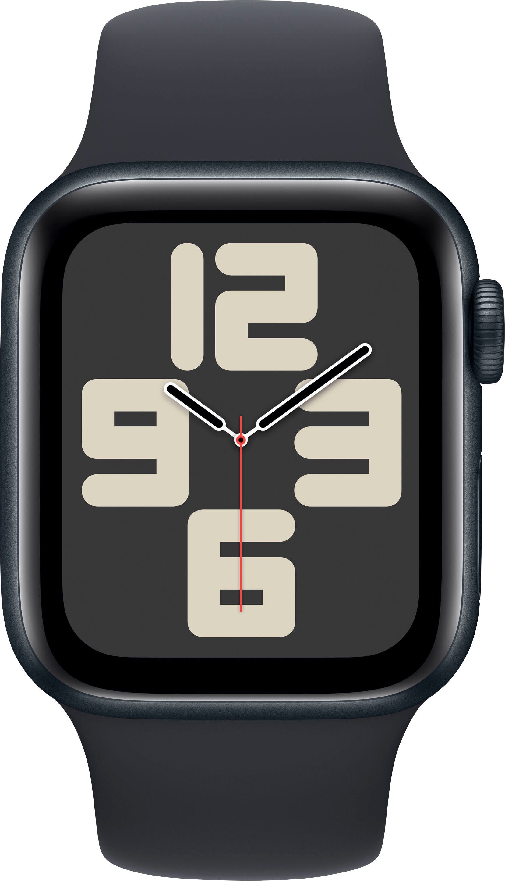 Apple schwarz Watch mm GPS cm/1,57 Aluminium Band + M/L SE (4 OS | midnight Smartwatch 10), 40 Sport Cellular Watch Zoll,