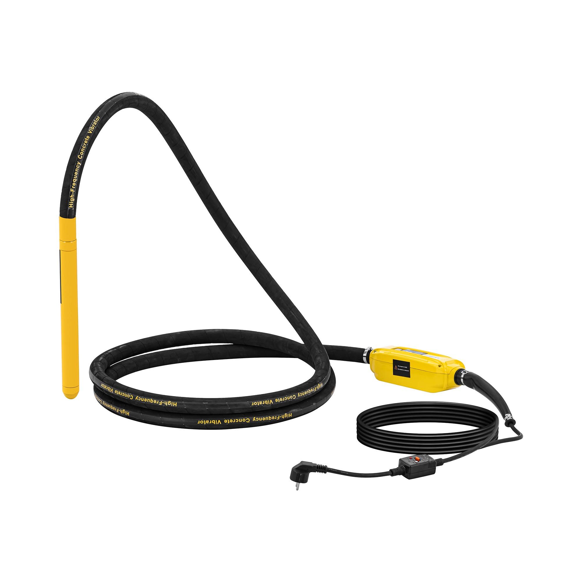 MSW Innenrüttler Hochfrequenz Betonrüttler mit Umformer 1200 W 440 x 40 mm 12 000 U/min, 1200 in W