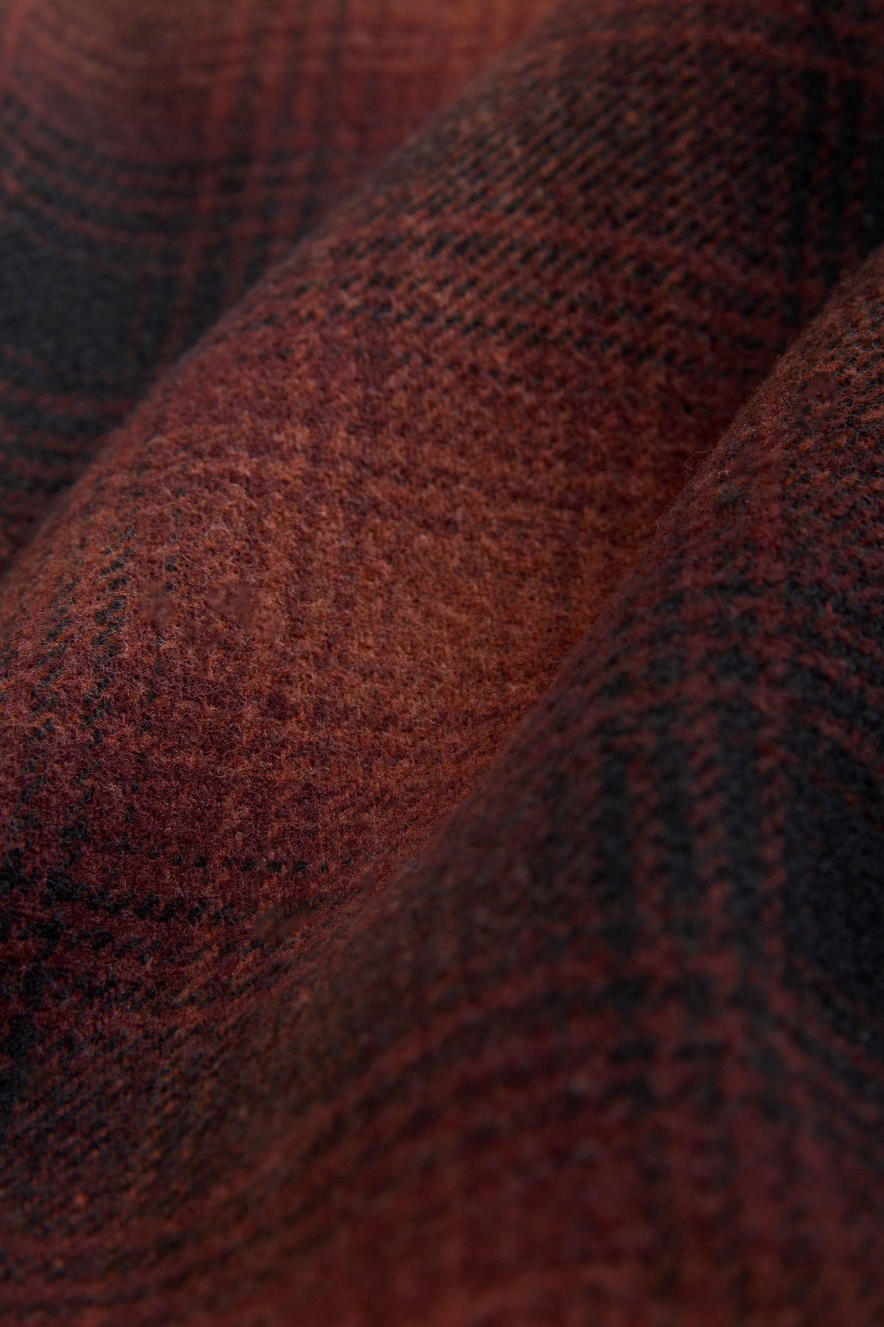 Next Hemdjacke Karierte Hemdjacke mit Teddyfellfutter (1-St)