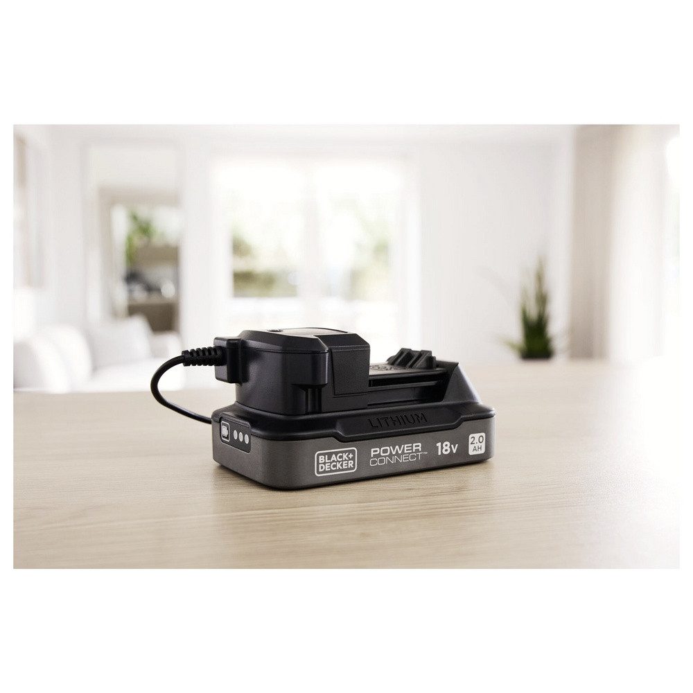 Black + Decker Black & Decker BDL2018S1B-QW Werkzeug-Akku und Ladegerät 18 V 2 Ah L Akku