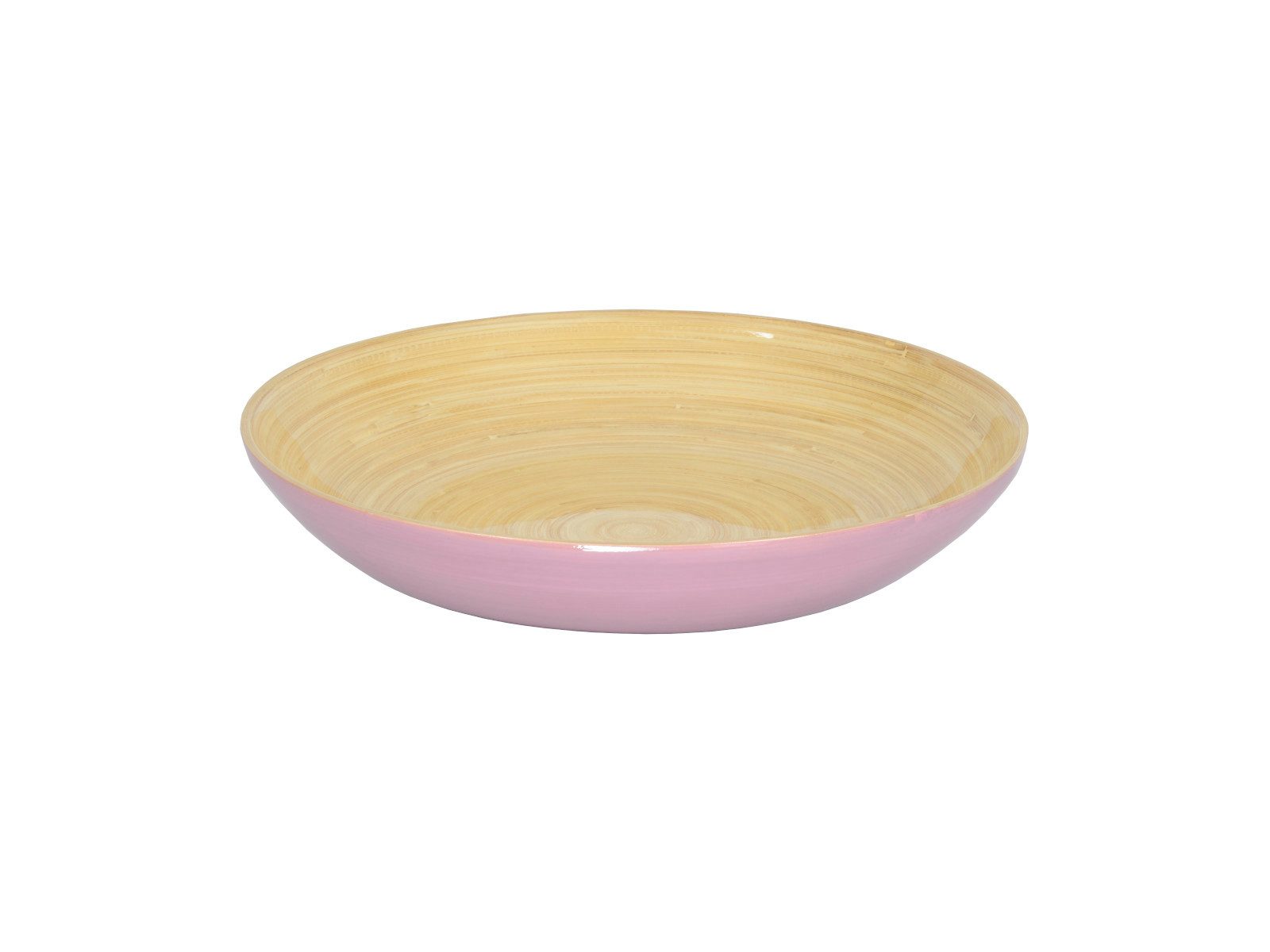 albert l. (punkt) Obstschale Bambus-Obstschale mauve 30 x 5,5 cm, Bambus, (Obstschalen), Obstschale 30x5,5