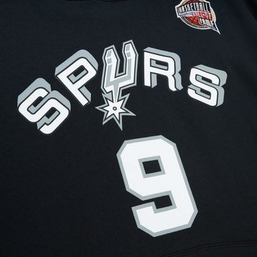 Mitchell & Ness Kapuzenpullover Tony Parker San Antonio Spurs HALL OF FAME