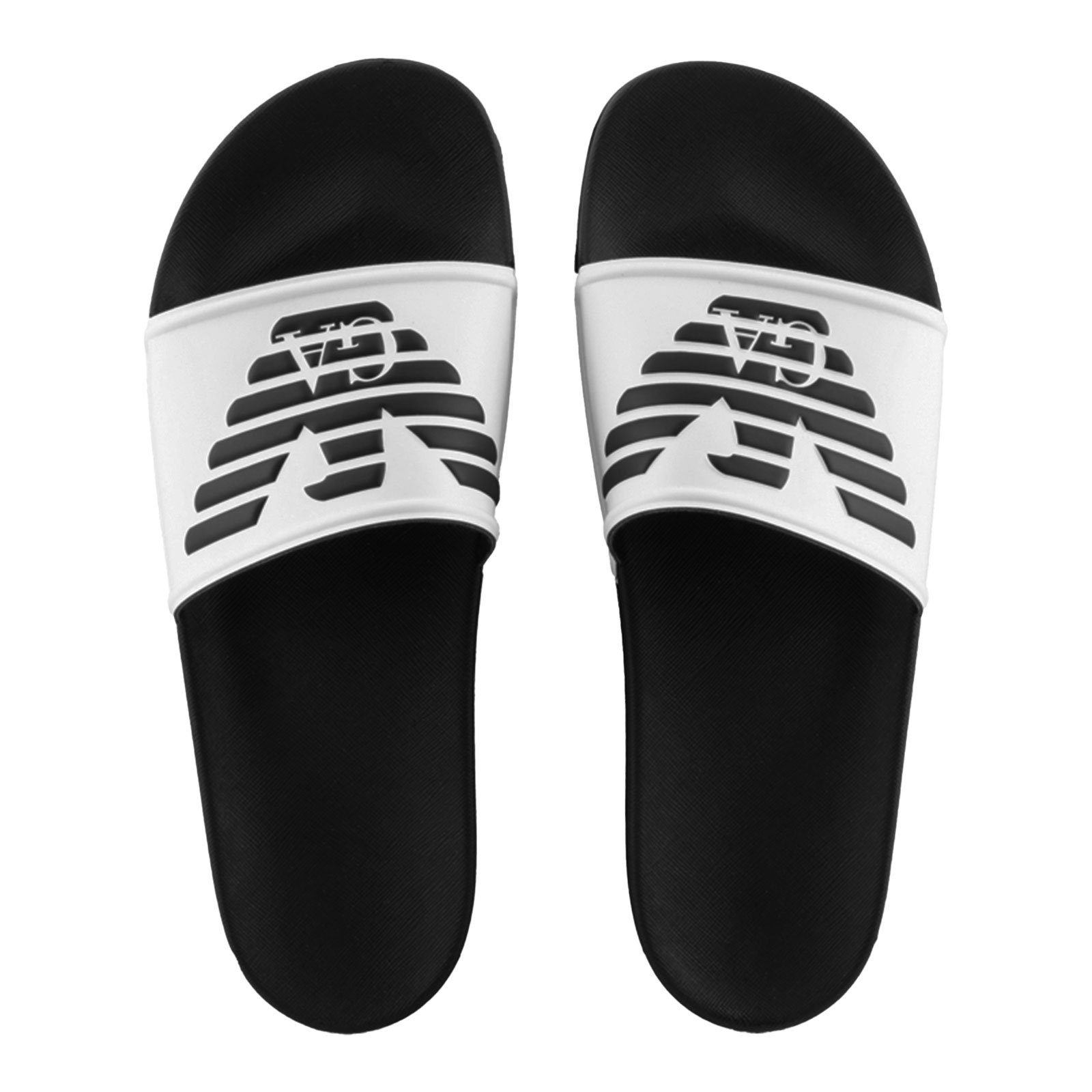 Emporio Armani Badeschuh Badepantolette mit Markenlogo