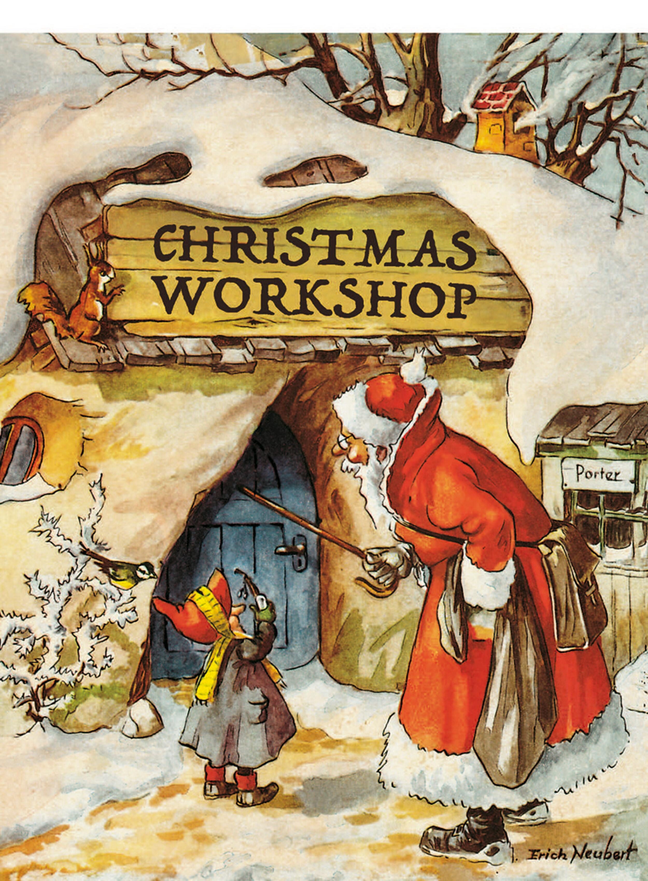 Korsch Verlag Adventskalender Advents-Abreißkalender "Christmas Workshop"