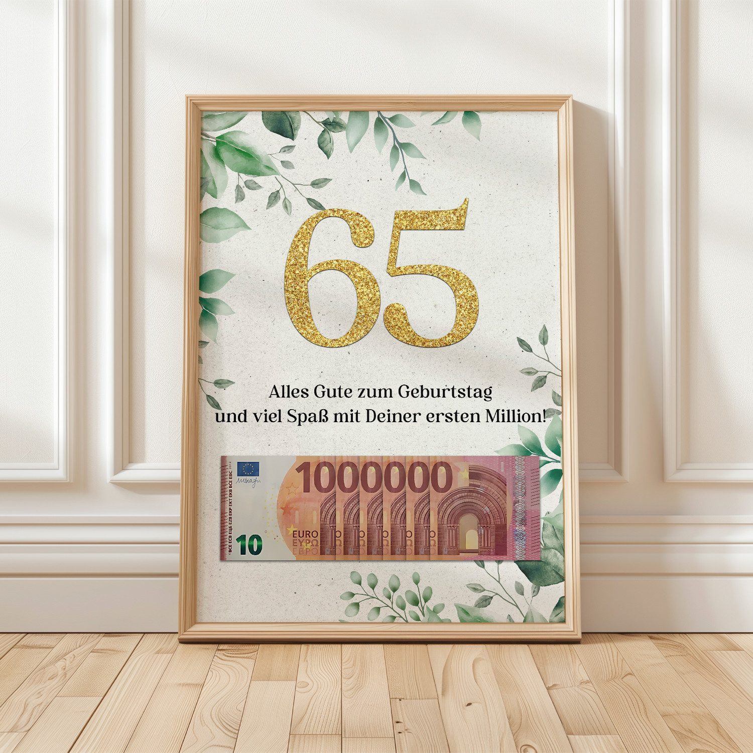 Tigerlino Poster Geburtstag Geldgeschenk Männer Frauen günstig online kaufen
