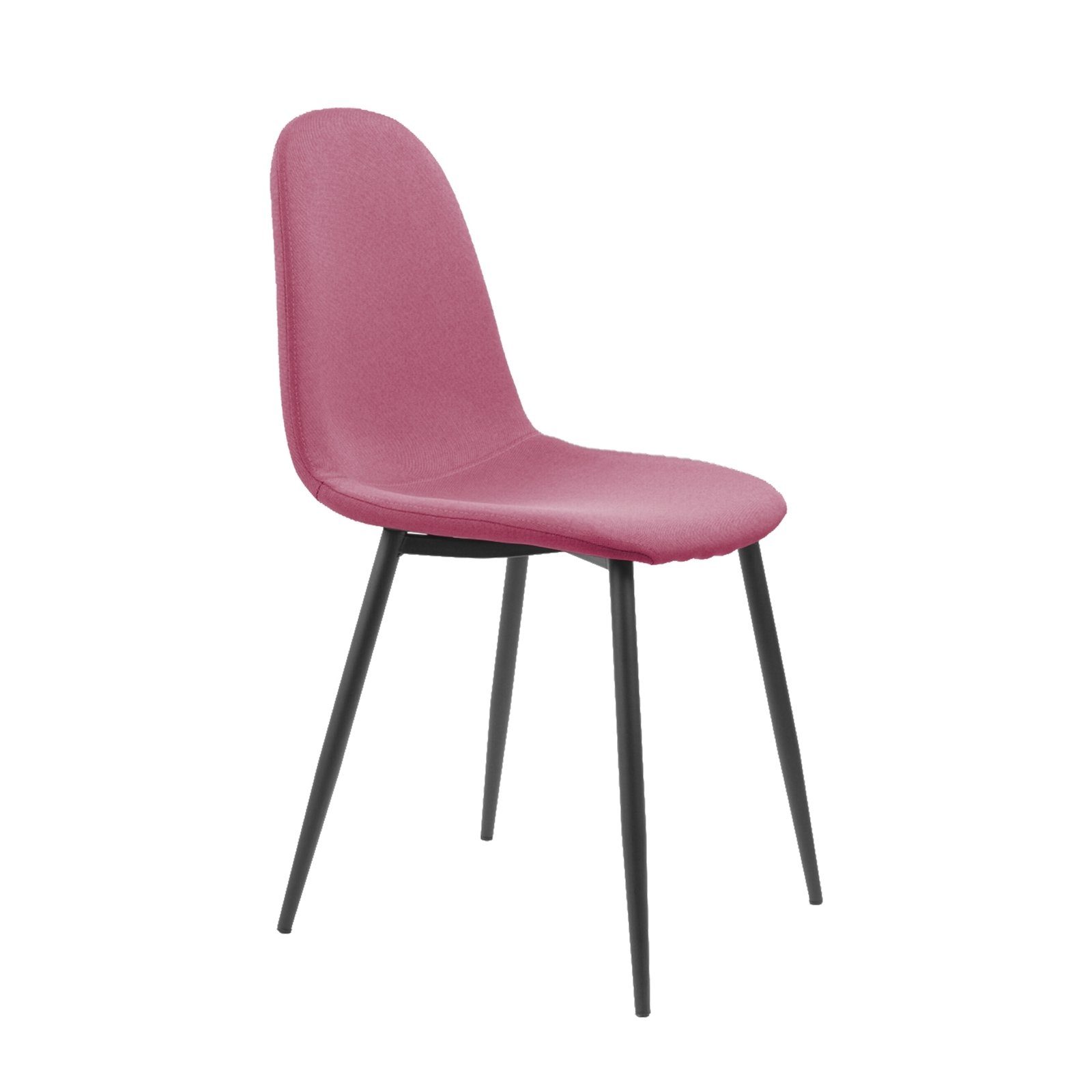 1 Esszimmerstuhl Esszimmerstuhl Pink Stuhl HTI-Living Webstoff (Einzelstuhl, St), Savannah