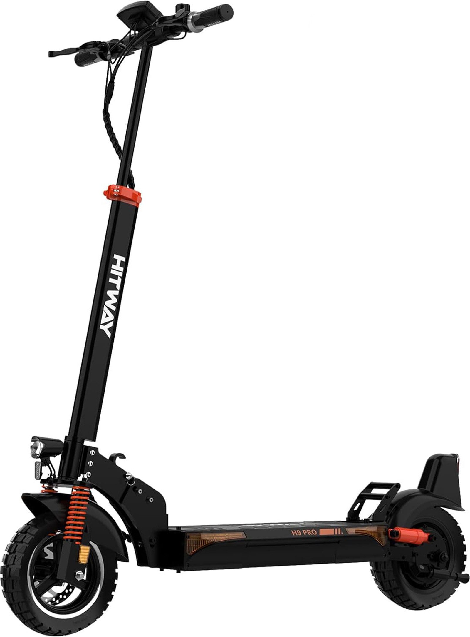 HITWAY E-Scooter 10"Elektroroller mit Straßenzulassung(ABE)70-120km,15,6/20,8/27Ah Akku, 500 W, 20,00 km/h, (mit Schutzblech), höhenverstellbar, vollgefedert, klappbar mit APP für Erwachsene