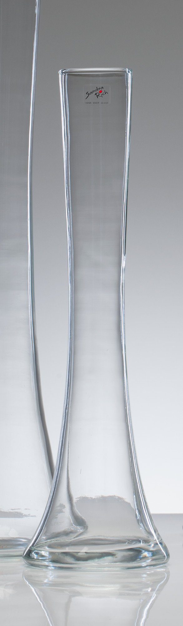 Sandra Rich Dekovase Glasvase Big Solifleur konkav - hot cut von Sandra Ric günstig online kaufen