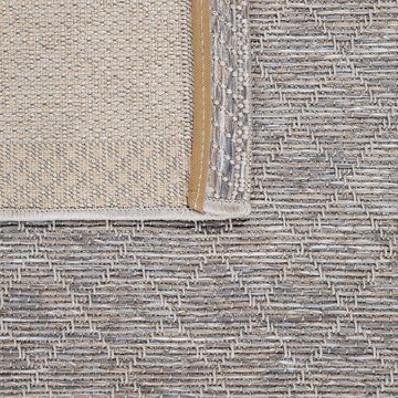 Outdoorteppich Teppich Für In- & Outdoor Balkon, TT Home, Läufer, Höhe: 4 mm