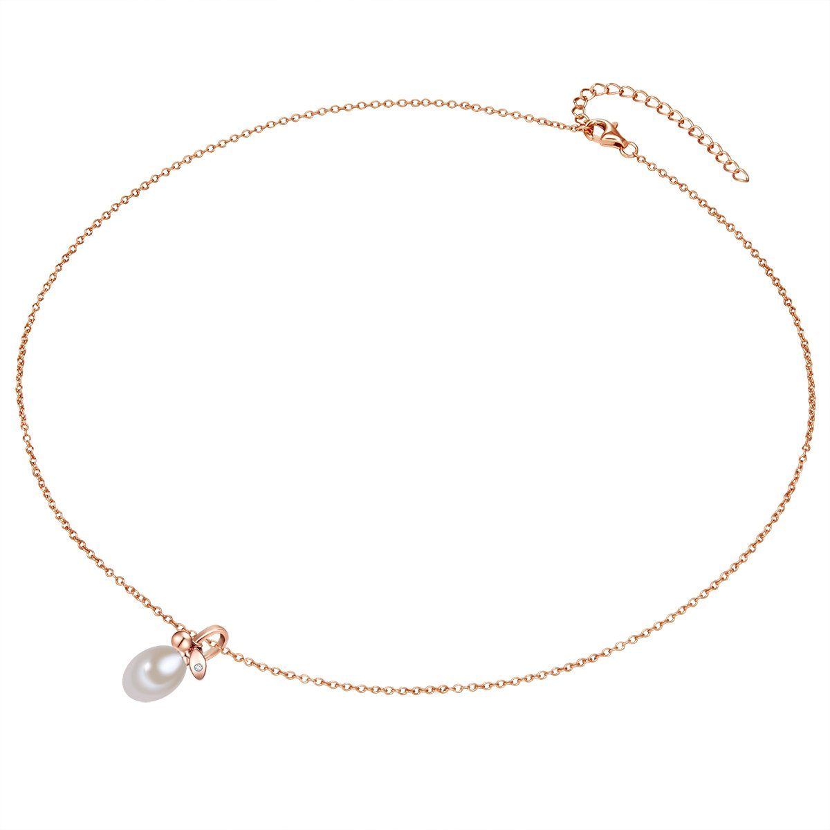 Valero Pearls Silberkette roségold, aus Sterling günstig online kaufen