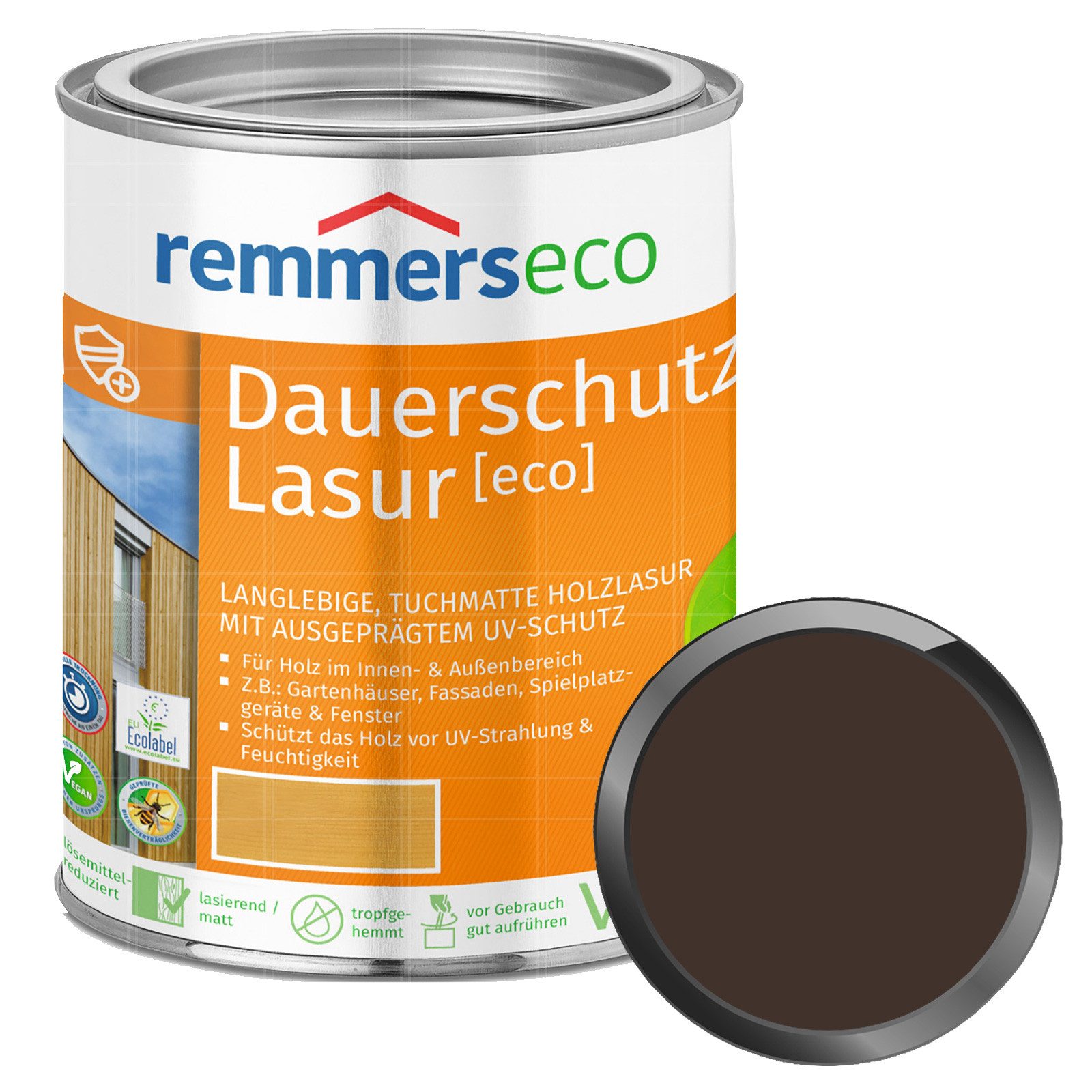 Remmers Holzschutzlasur ECO Dauerschutz Lasur 0,75 LTR