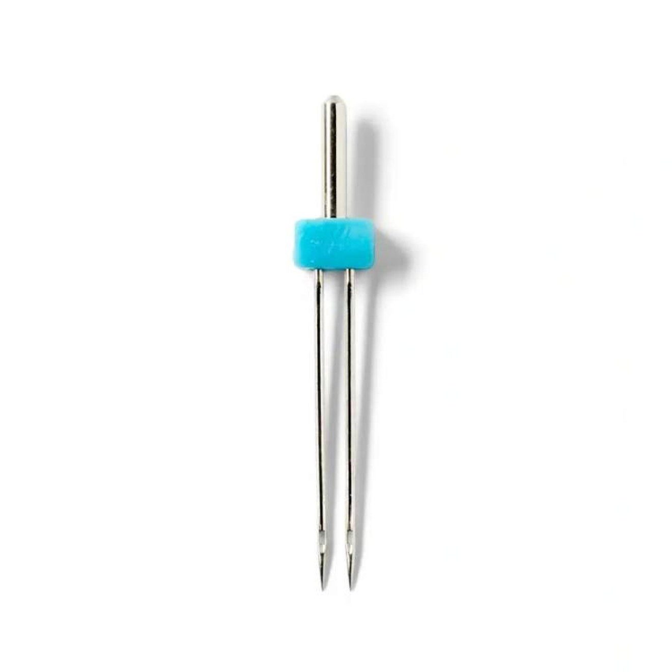 Prym Stricknadeln Doppel-Nähmaschinennadeln Stärke 80/2,5 mm silberfarbig