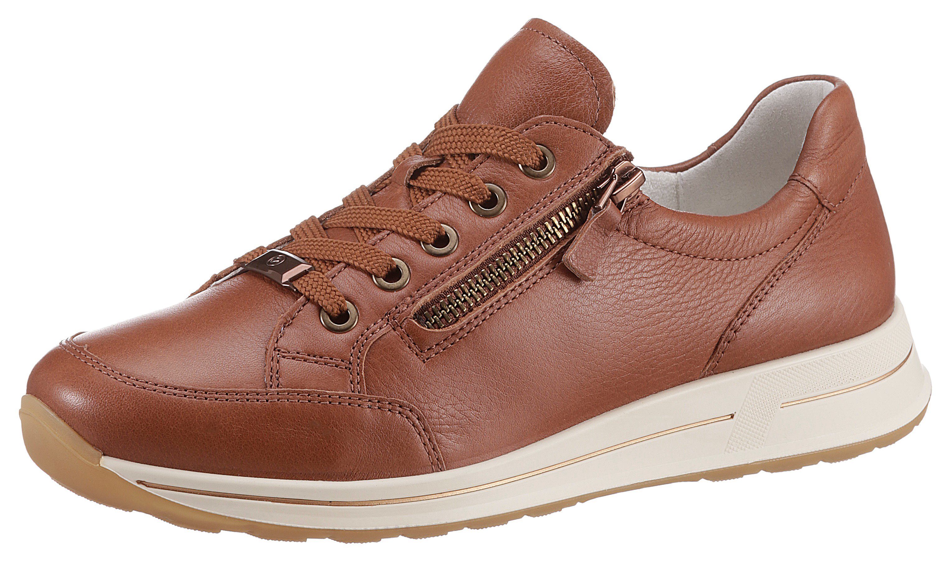 Ara OSAKA cognac Sneaker = weit H in sehr Komfortweite