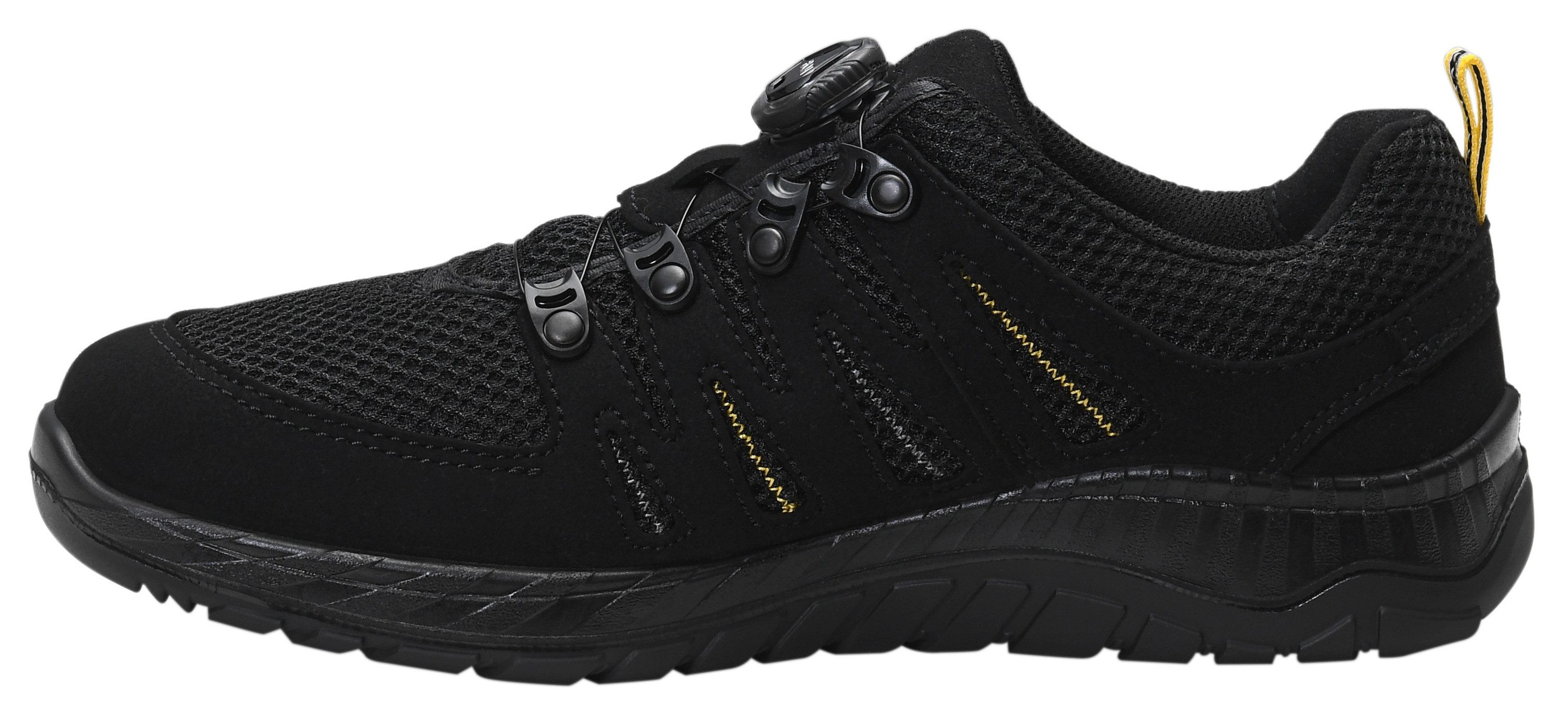 ELTEN MADDOX BOA® black-yellow Low ESD O1 Sicherheitsschuh (Schuhkarton, Paar) – Bild 3 von 5