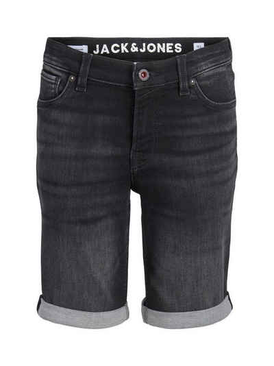 Jack & Jones Jeansshorts JJIRICK JJICON SHORTS (1-tlg) weich, verstellbare Bundweite innen
