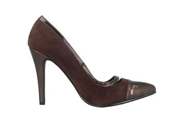 Andres Machado AM5531 Ante Marron High-Heel-Pumps