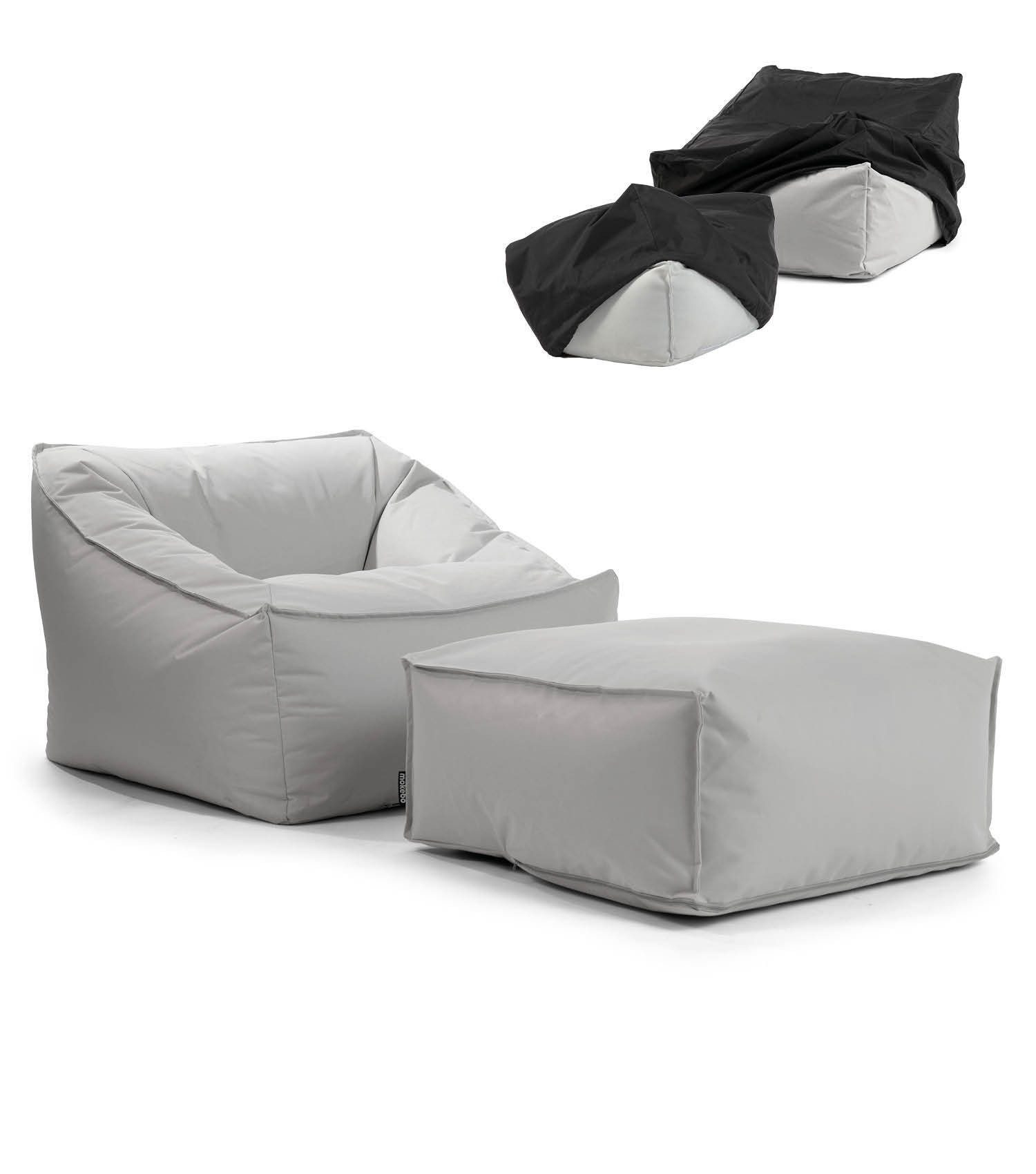 mokebo Sitzsack Der Sunnyboy (mit Hocker), günstig online kaufen