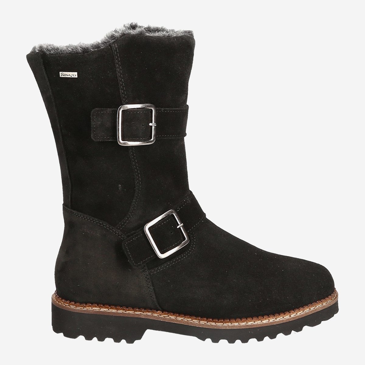 SIOUX Sioux 62450 VELISCA-704-TEX-LF, Warmfutter, Сапоги, Schwarz, Женщинам Сапоги