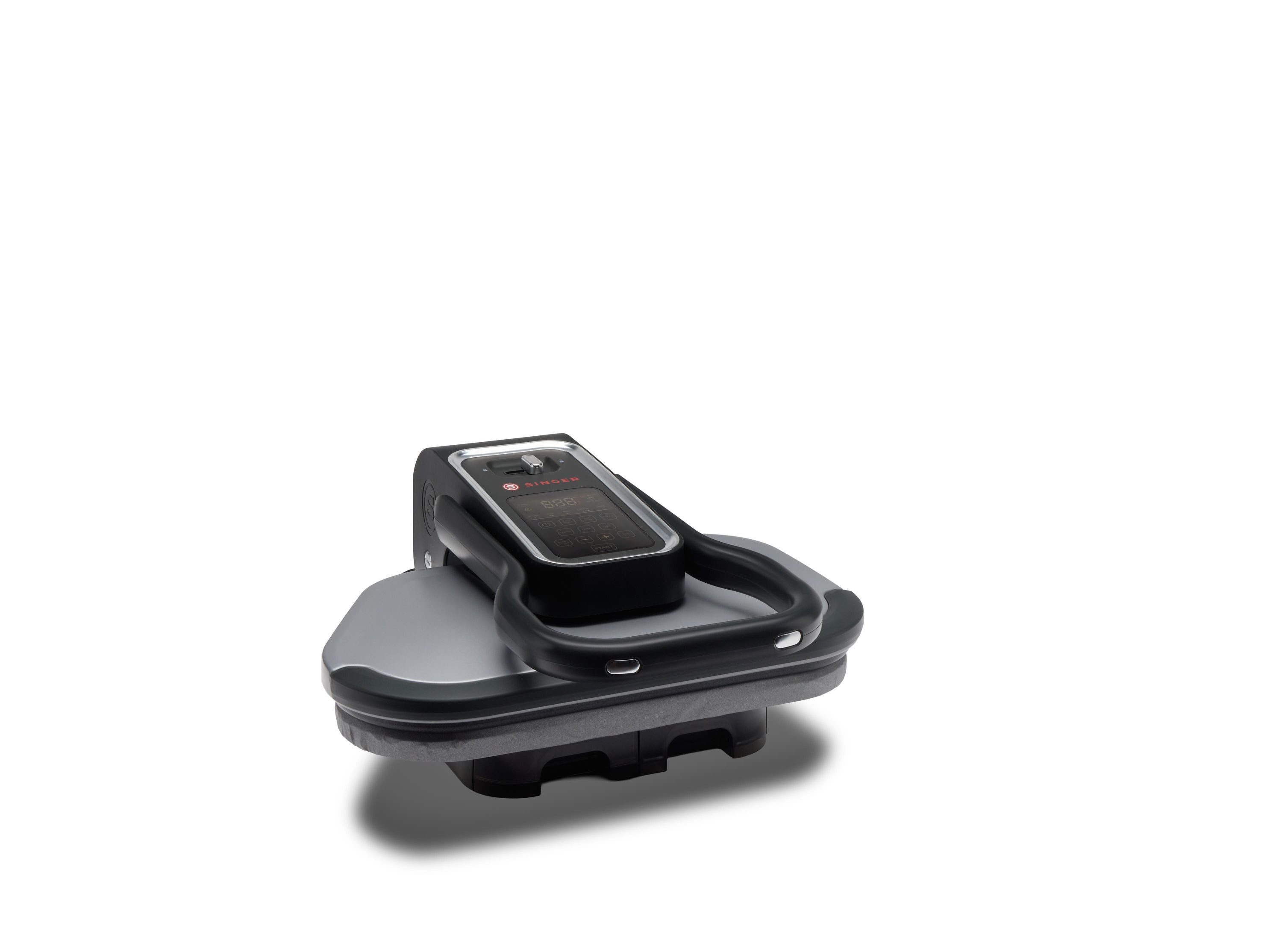 Singer Dampfbügeleisen VSM Intelligent 2.0 20, Intelligente Dampfbügelpresse mit 50 cm Antihaft-Fläche, 1600W