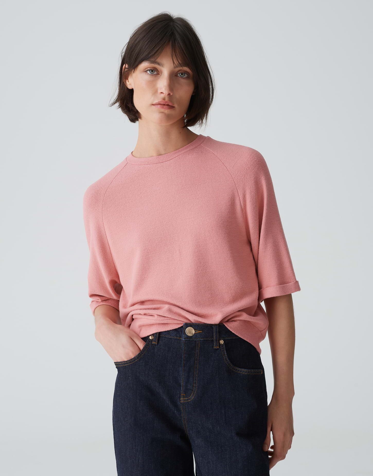 OPUS Kurzarmshirt Shirt SIKANNA Loose in günstig online kaufen