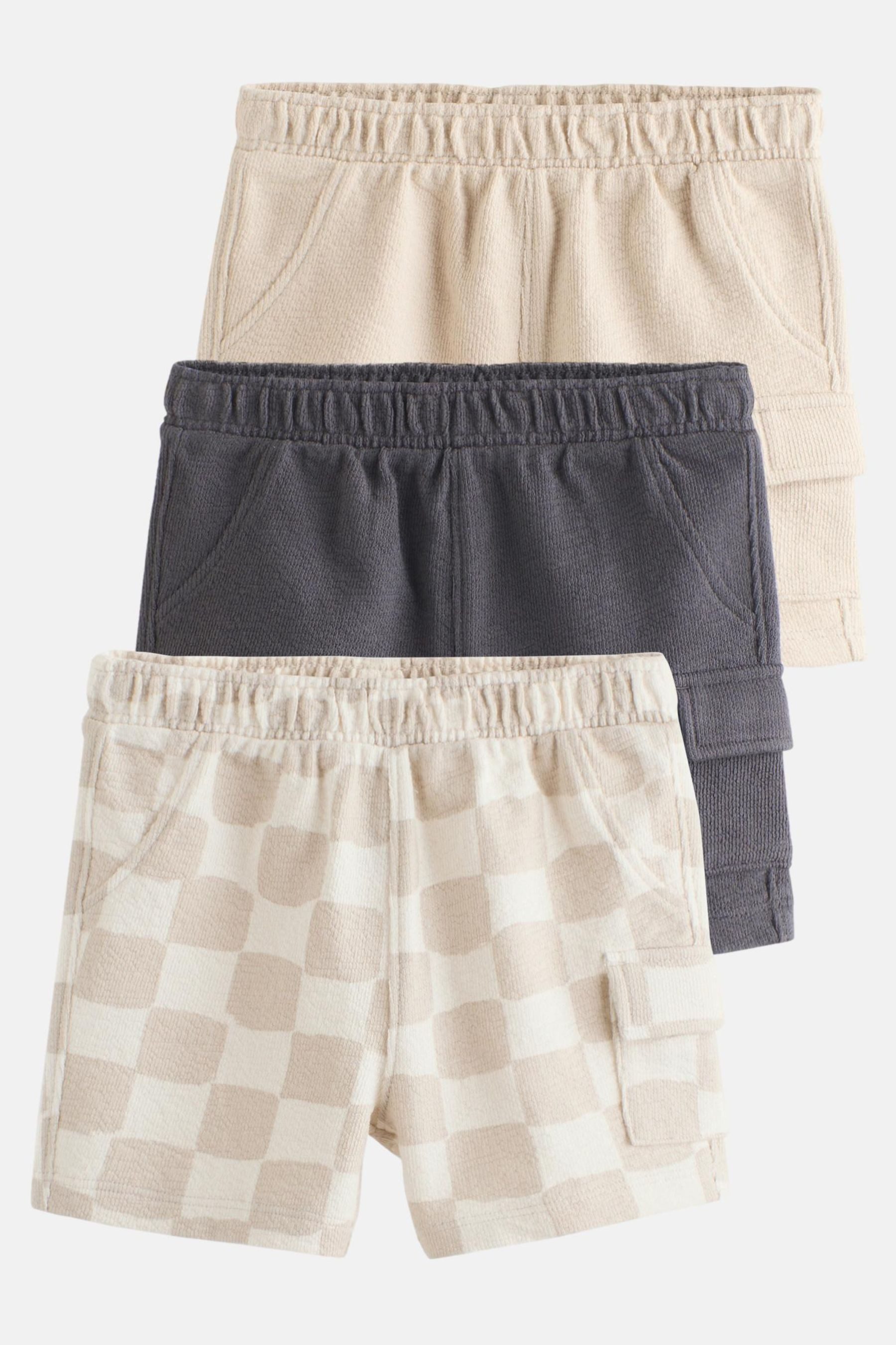 Next Shorts Baby Shorts aus Jersey, 3er-Pack (3-tlg)