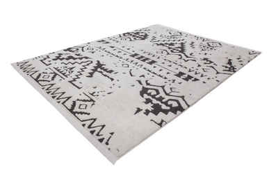 Teppich Agadir 110, Kayoom, rechteckig, Höhe: 23 mm, trendiger Ethno-Style, wie handgemalt wirkende Muster, mit Fransen