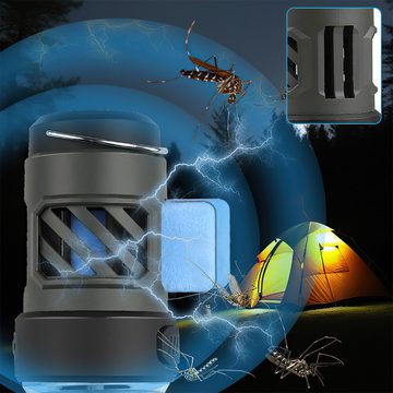Novzep Taschenlampe LED-Campingleuchte, 5-stufige Helligkeitseinstellung, IPX4 wasserdicht, geeignet für Outdoor-Aktivitäten