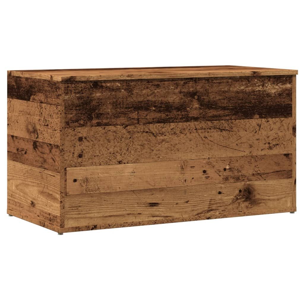 vidaXL Aufbewahrungsbox Aufbewahrungstruhe Altholz-Optik 84x42x46 cm Holzwe günstig online kaufen