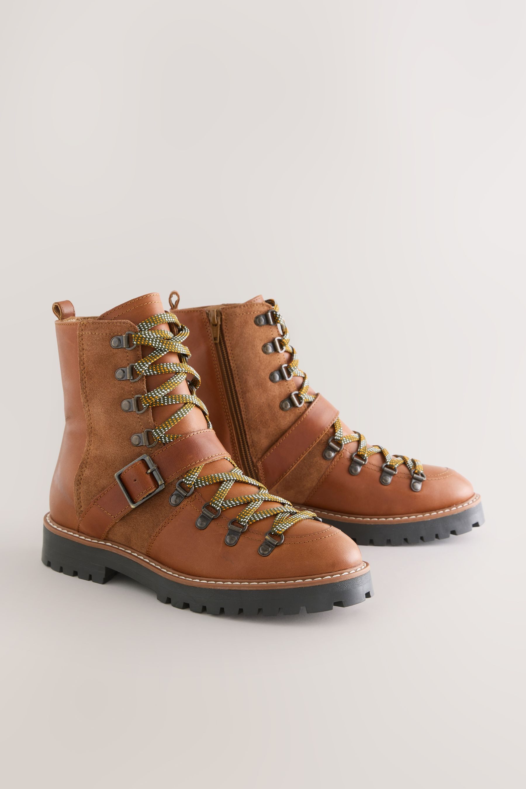 Next Forever Comfort® Schnürstiefel mit Schnalle Schnürstiefelette (1-tlg)